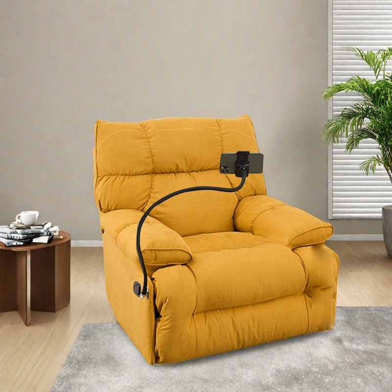 Comfortable and exquisite solid wood chair, Gray