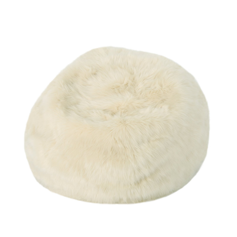 Laprovis Bean Bag Sofa, Solid Taupe