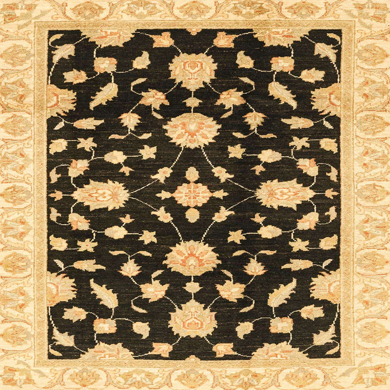 Abstract Indoor Rug, Square 7'