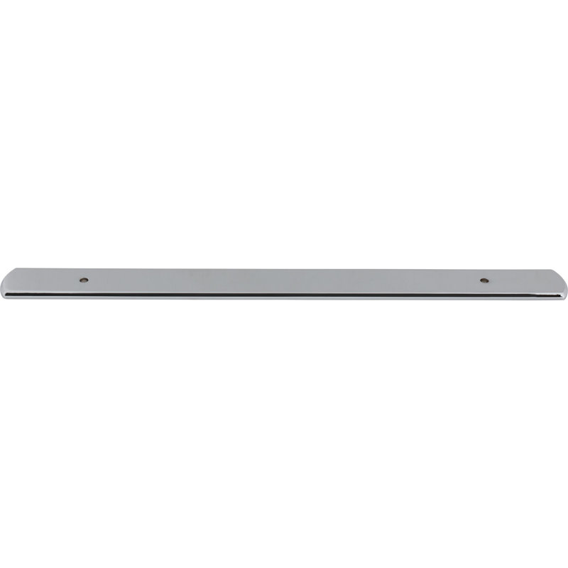 Wescott Pull Backplate, Polished Chrome