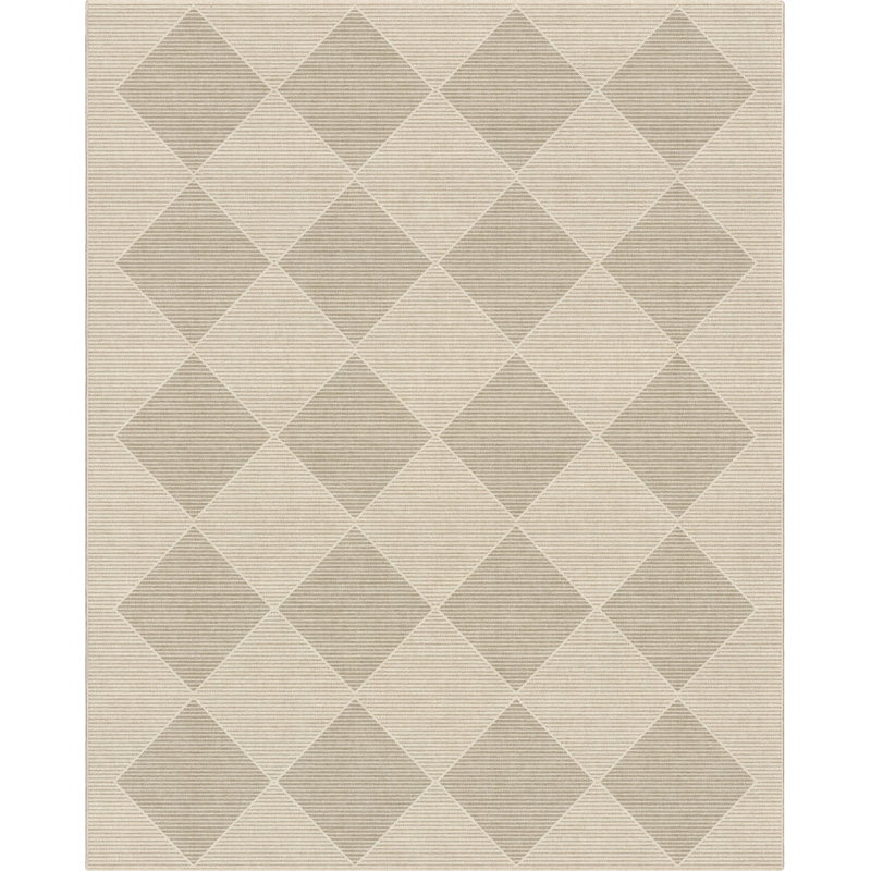 Tapis tissé à plat Kehr Basalt, Rectangle 7 pi 10 po x 9 pi 10 po