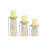9.90'' H Wood Tabletop Candlestick