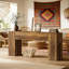 Table basse, console robuste, table de couloir en bois