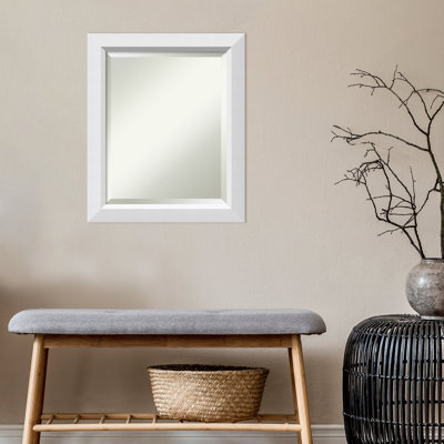 Miroir mural biseauté