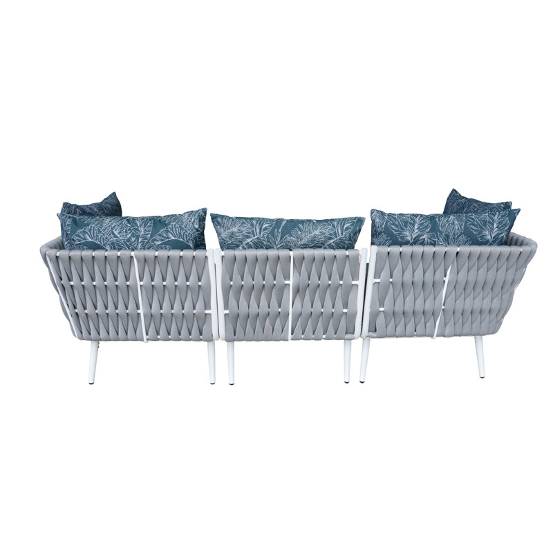 Canapé Cayman - avec coussins Sunbrella, Bleu