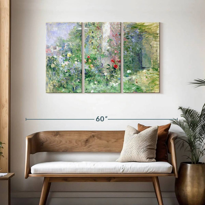 Senne le jardin à Bougival, H 28 po x l 45 po