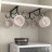 Bar Cabinet with Charging Station and Sliding Barn Doors-359831738