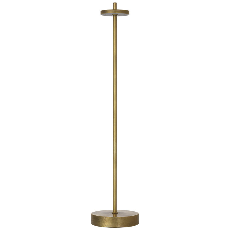 Kelly Wearstler Sene Rechargeable Table Lamp, Gold, 1.6 W, 23" H x 5" W x 5" D