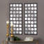 Industrial Abstract Wall Decor on Metal