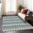 Machine Washable Indoor/Outdoor Chantille ACN2558 Geometric Rug-1911270882-1911270868
