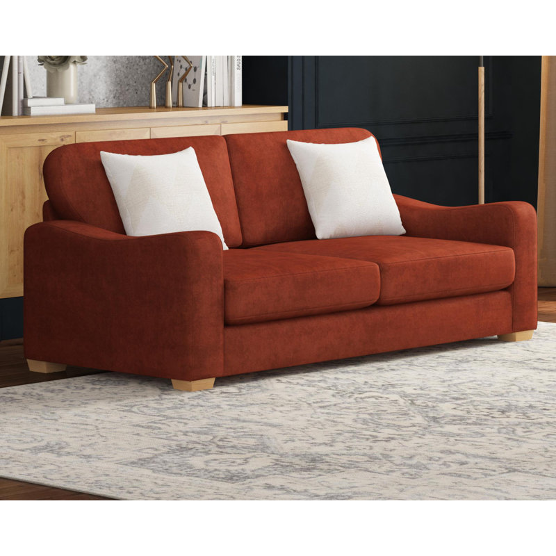 Theadford Three Seater, Fixed Back, Olive