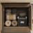 Height Adjustable Craft Table With Storage Cabinet