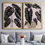 Plante en pot I - ensemble de 2 peintures sur toiles-770215538-770215541