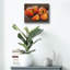 «Persimmons» par Avery Multe, art mural en verre acrylique, 16 po x 12 po