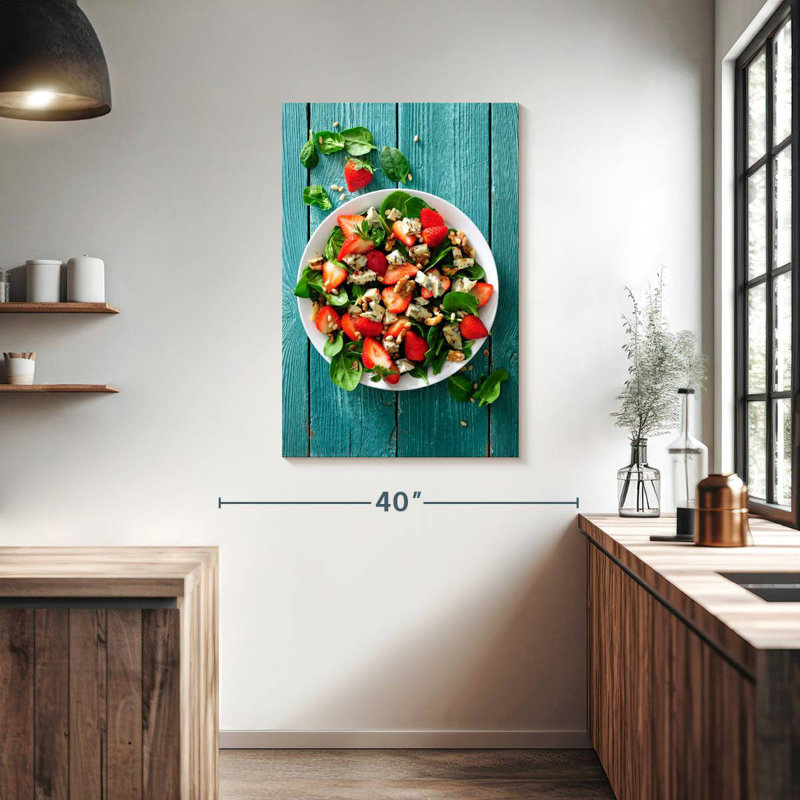 Yarlin Fresh Strawberry Salad, 39" H x 26" W