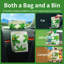 Keenecho Disposable Car Garbage Bin Bags 20 Pcs, Vomit Trash Bags Made With Recycled Hdpe For Boat, Plane, Travel, Camping, Bedroom, Study Room, Office And Car