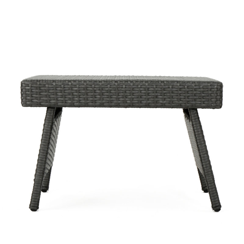 SALEM PE WICKER SNACK TABLE