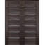 Double porte intérieure avec panneau en bois manufacturé et verre givré Alba-99276665-136331364-136331369
