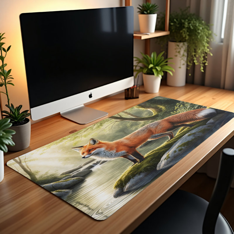 Polyester Desk Pad, 23.6x13.8