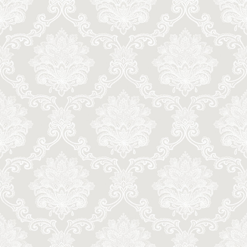 10m x 53cm Matte Wallpaper Roll, Off White
