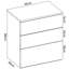 Arria 52cm W Manufactured Wood Bedside Table-95264418