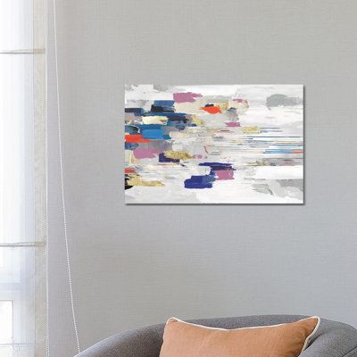 Kinetic Colours I - Wrapped Canvas Print