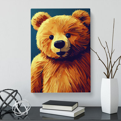 CAN-V0523-2477X Teddy Bear - Wrapped Canvas Print
