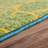 Bezno Starbright Daisy Flowers Blue Rug-31380831