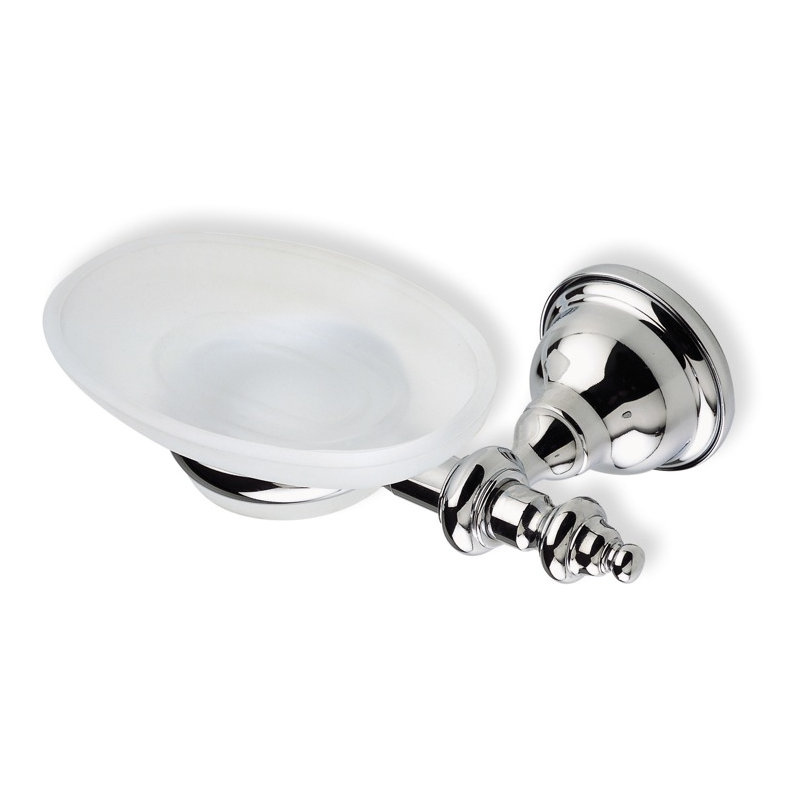 Porte-savon mural en verre Elite Classic