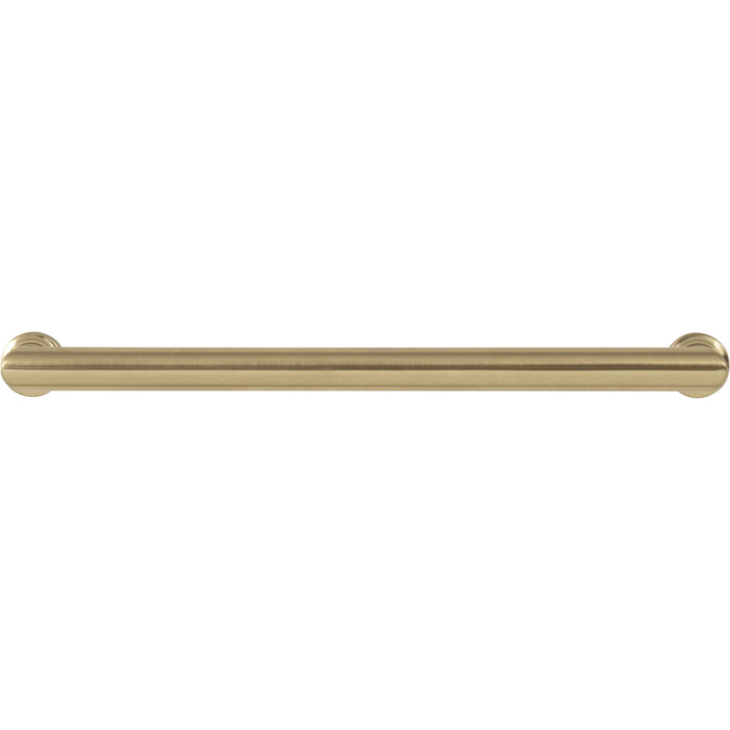 Morris 12" Center to Center Bar Pull, Honey Bronze, 7 9/16" Center to Center