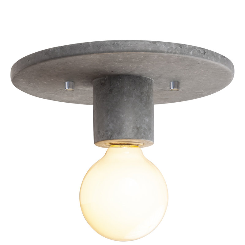 Plafonnier encastré 8 lumières Ambrette, Béton