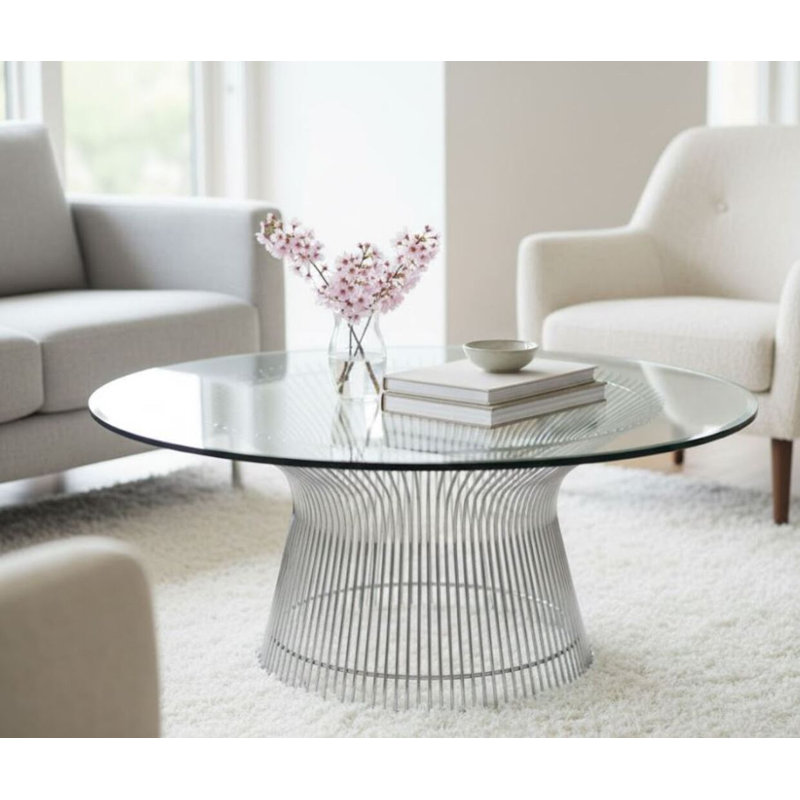 Table basse Casique, Chrome chrome