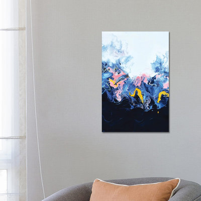 Deep Blue Rainbow - Print on Canvas