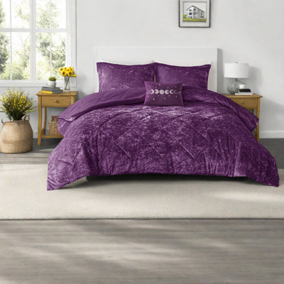 Luxurious Bedding Sets, King Cal King Velvet Comforter Set For Home