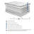 12-Inch Mattress Highly Breathable Quilted Cover Hybrid Mattress, White, Plush Foam Mattress In A Box, Luxury Comfort Mattress-387561782