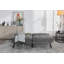 Canapé-lit pliant convertible gris clair-1285696861