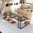 23.62"- 118"Modern Extendable Dining Table,Seats 2-10 People,Space-Saving Wood Dining Table for Kitchen/Dining Room/Living Room,Perfect for Family Gatherings/Parties-1065940098