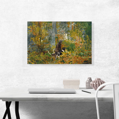 " On The Trail 1892 " by Winslow Homer Painting Print