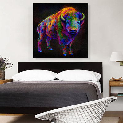 " American Bison Buffalo Animal "
