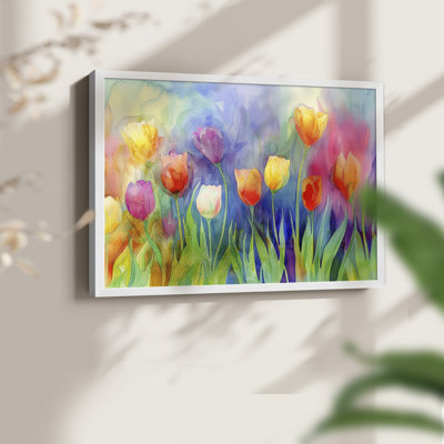 Floral Series-LXIV -Framed Print - Restickable