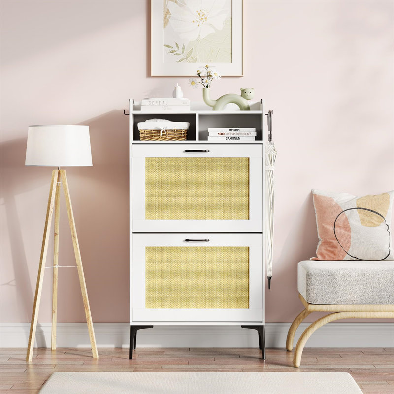 Amillya 6 Pair Shoe Storage Cabinet