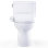 TOTO® WASHLET+® Drake® II 1G® Two-Piece Elongated 1.0 GPF Toilet and WASHLET+® S2 Bidet Seat, Cotton White - MW4543346CUFG#01