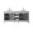 72 Inch Double Bathroom Vanity-893196609