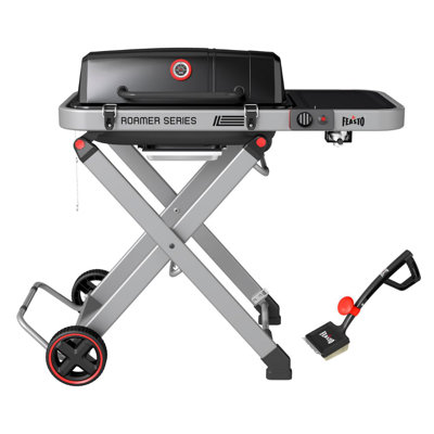 Feasto Portable Foldable Propane Gas Grill With Cleaning Brush