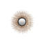 Biba Sunburst Rattan Wall Mirror-578456120