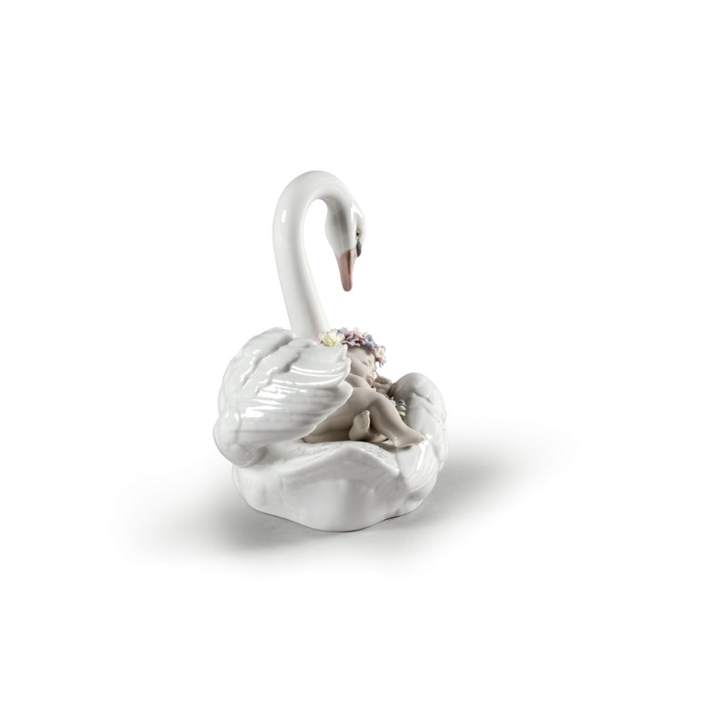 Drifting Through Dreamland Swan Figurine