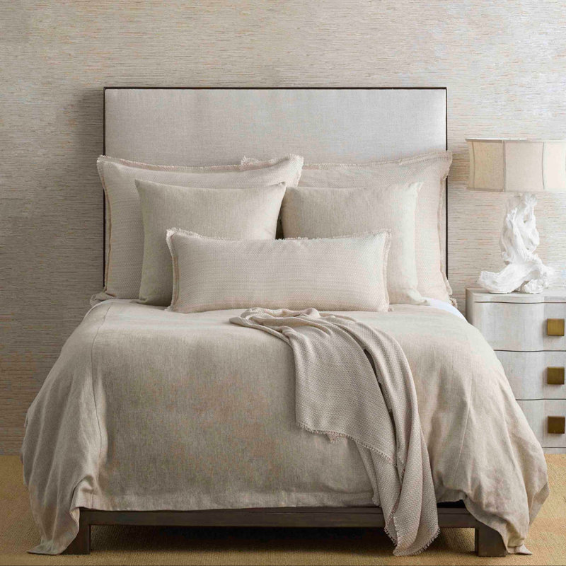 Ficelle Throw Blanket, Buckwheat