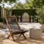 Chaise pliante en bois