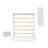 Kaufmann White King 4PC Bedroom Set-778031530-778031528