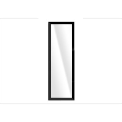 Jarel Wood Flat Wall Mirror